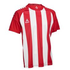 Футболка SELECT Spain v25 player shirt striped s/s Red- White